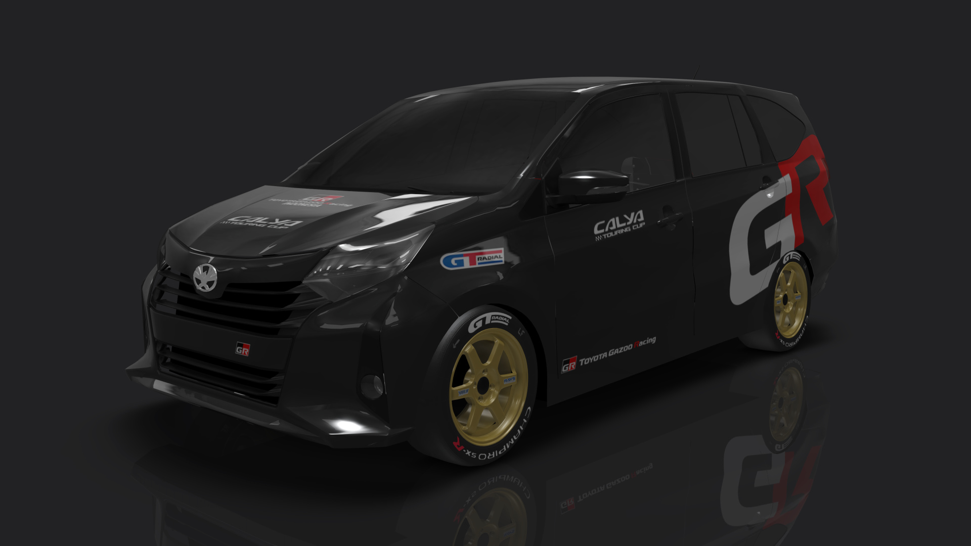 Toyota Calya, skin GR