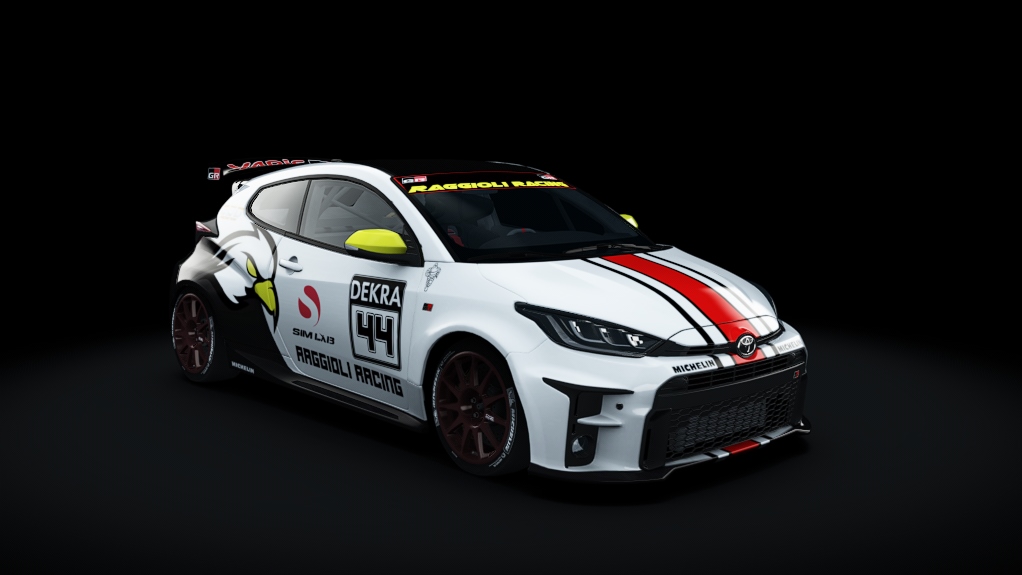 Toyota GR Yaris 2022, skin 44_raggioli_racing