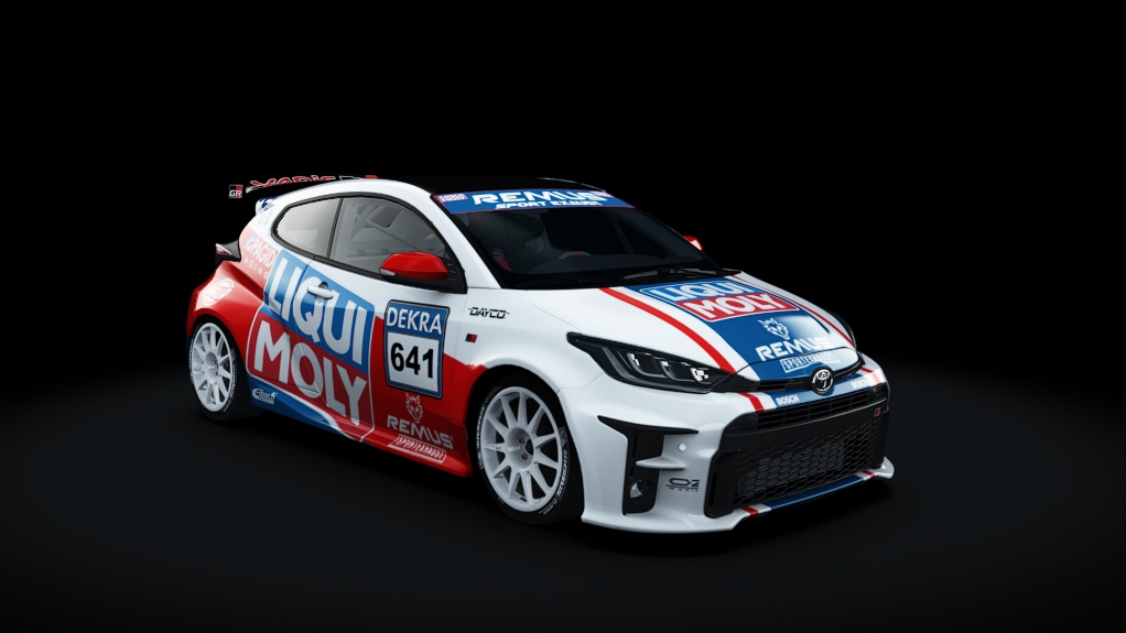 Toyota GR Yaris 2022, skin 641_liquid_moly