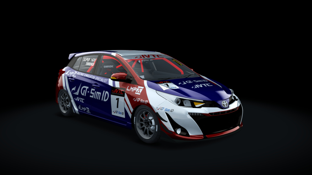 Toyota Yaris IVTC Super 1600, skin IVTC1