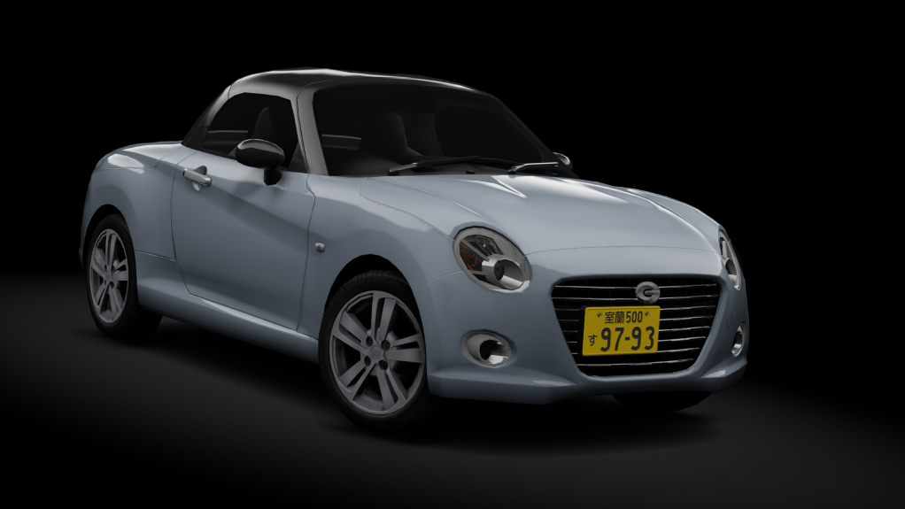 τraffic Japan | Daihatsu Copen Cero LA400K, skin Liquid Silver Metallic