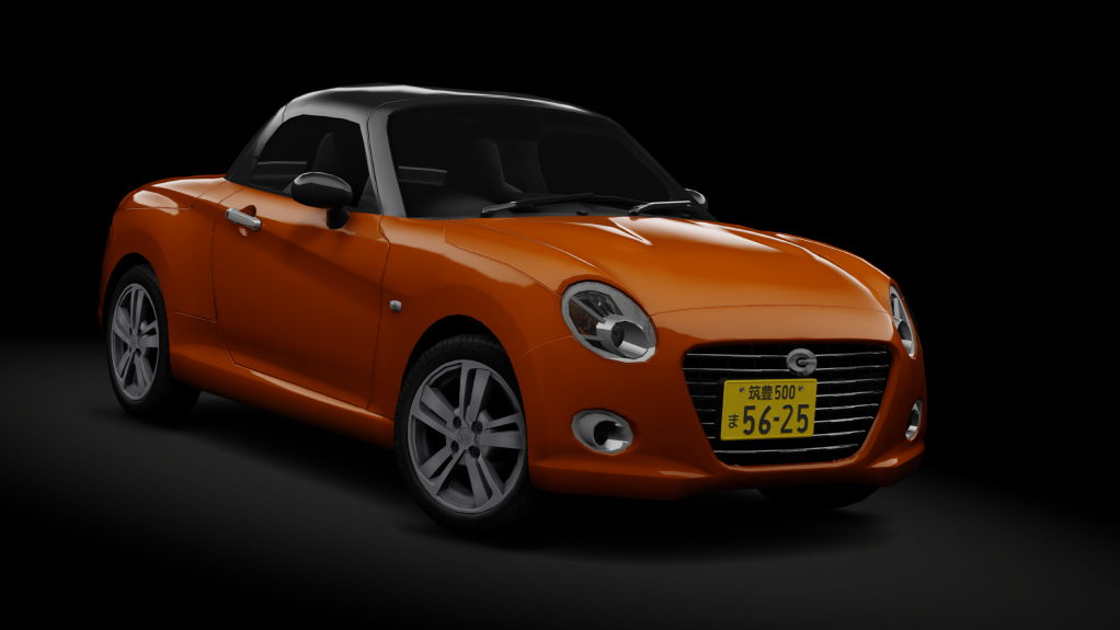 τraffic Japan | Daihatsu Copen Cero LA400K, skin Tonique Orange Metallic