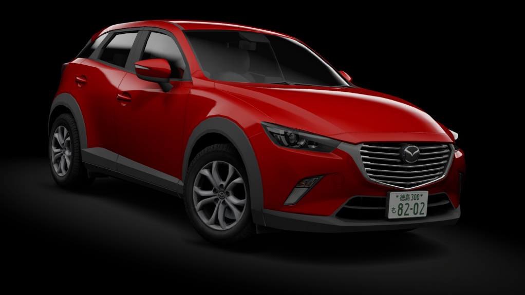τraffic Japan | Mazda CX-3 DK5AW, skin soul_red_metallic