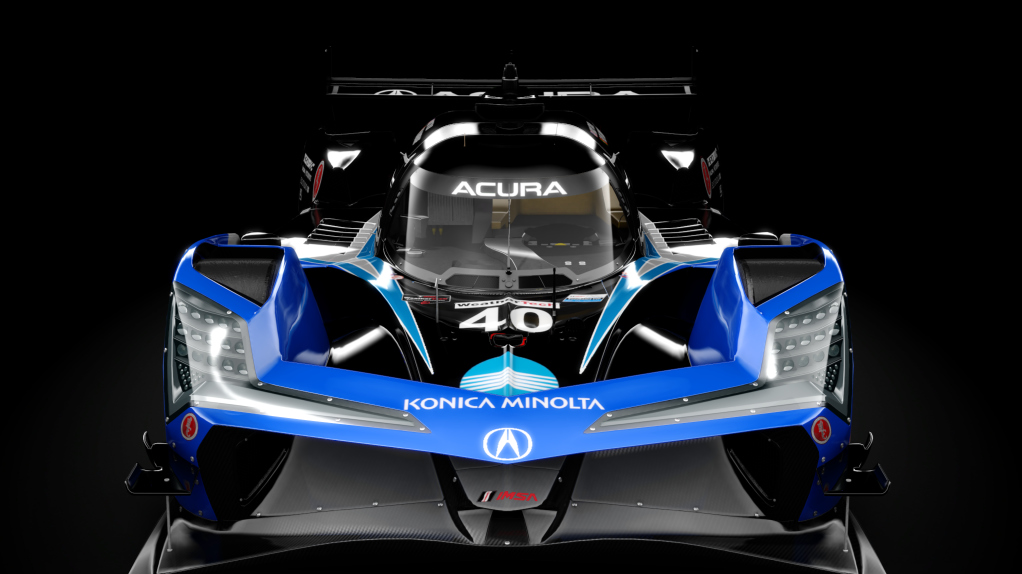 Acura ARX-06, skin 2023 Wayne Taylor Racing #40
