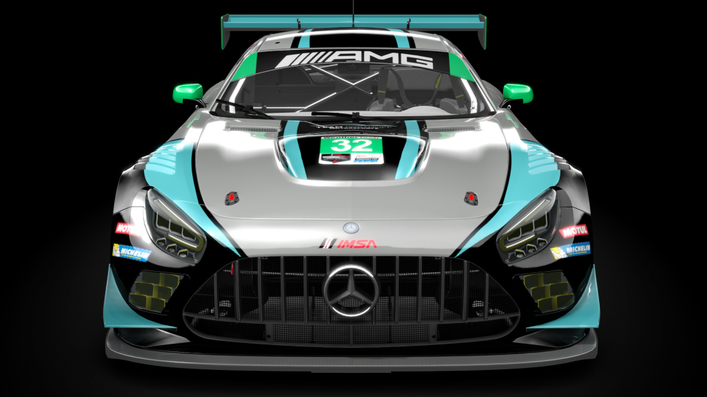 Mercedes-AMG GT3 EVO, skin IMSA 32