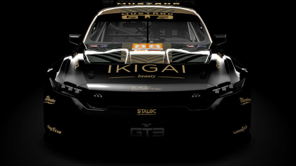 Ford Mustang GT3, skin wec24_#88-proton