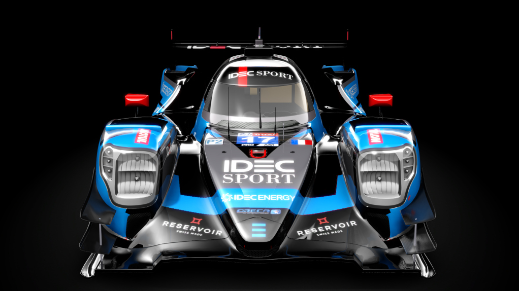 Oreca 07 - Gibson 2022, skin 2021 LM24 #17 Idec Sport