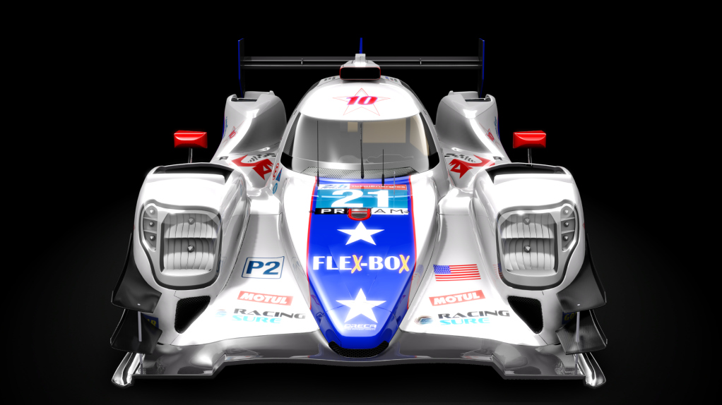 Oreca 07 - Gibson 2022, skin 2021 LM24 #21 DragonSpeed USA