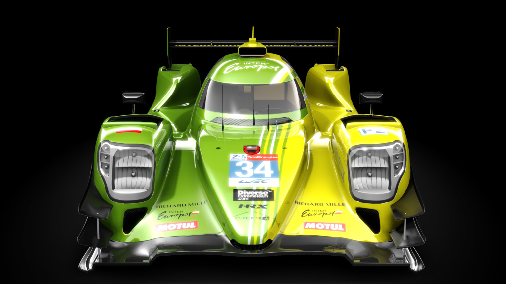 Oreca 07 - Gibson 2022, skin 2021 LM24 #34 Inter Europol Competition