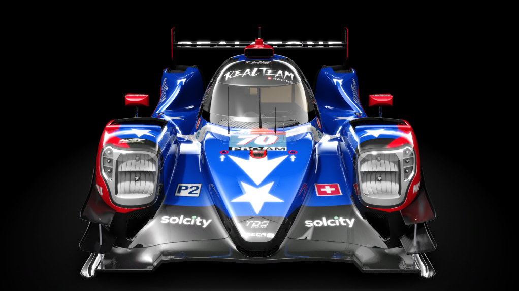 Oreca 07 - Gibson 2022, skin 2021 LM24 #70 Real Team Racing