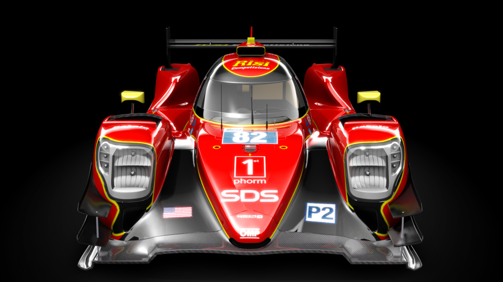 Oreca 07 - Gibson 2022, skin 2021 LM24 #82 Risi Competizione