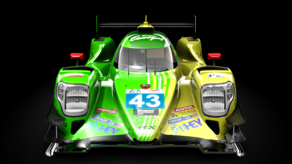 Oreca 07 - Gibson 2022, skin 2022 LM24 #43 Inter Europol Competition