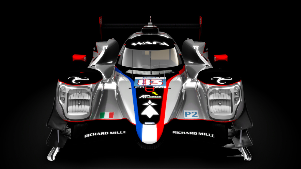 Oreca 07 - Gibson 2022, skin 2022 WEC #83 AFCorse