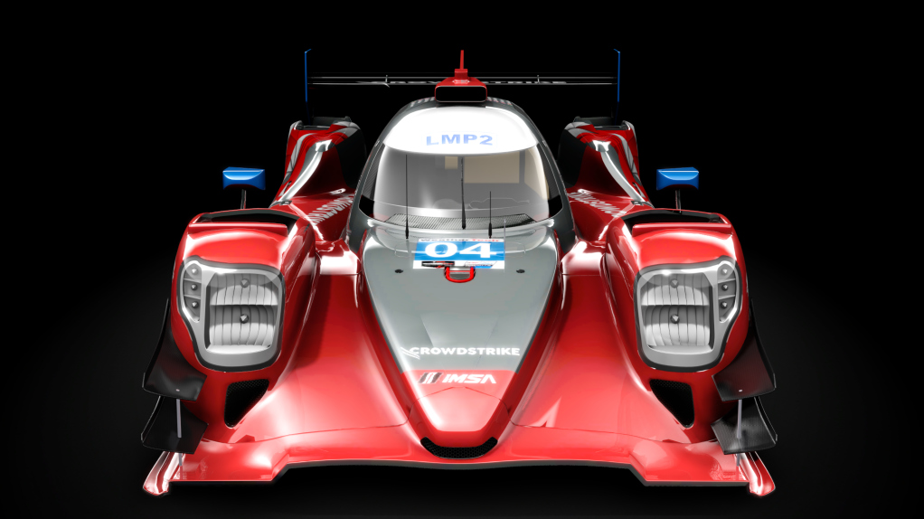 Oreca 07 - Gibson 2022, skin 2023 IMSA #04 CrowdStrike Racing