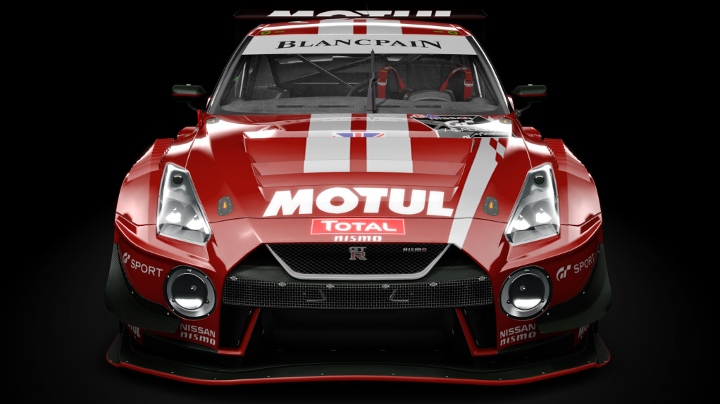 Nissan GT-R GT3, skin rjn_team_motul_#23