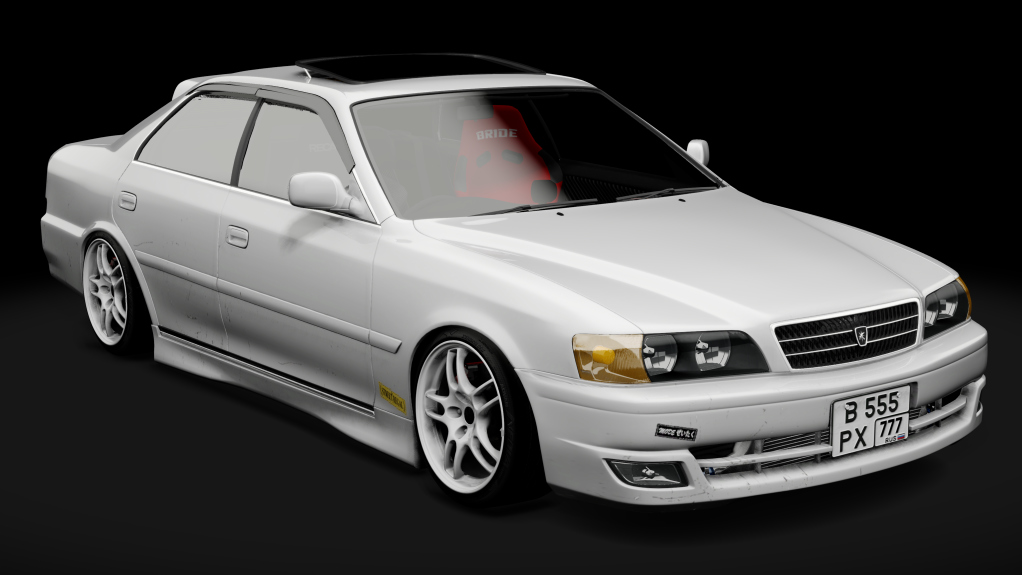 Toyota Chaser JZX100 Missile, skin white