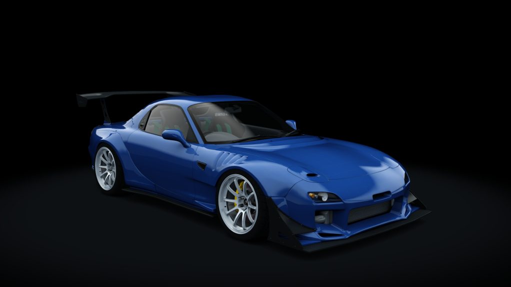 Mazda RX-7 FD3S FEED Afflux GT3, skin innocent_blue_mica