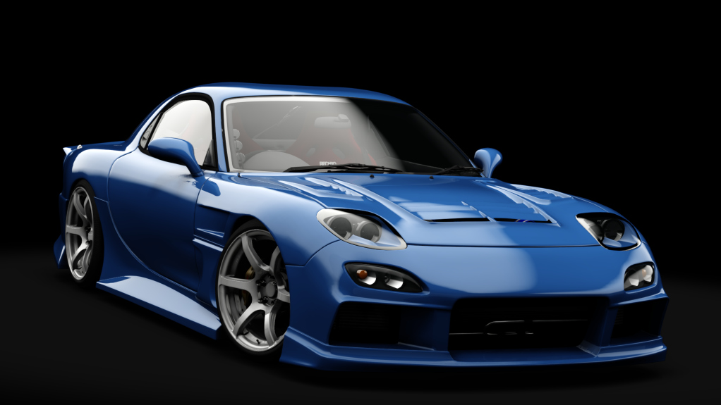 Mazda RX-7 FD3S SexyStyle, skin innocent_blue_mica