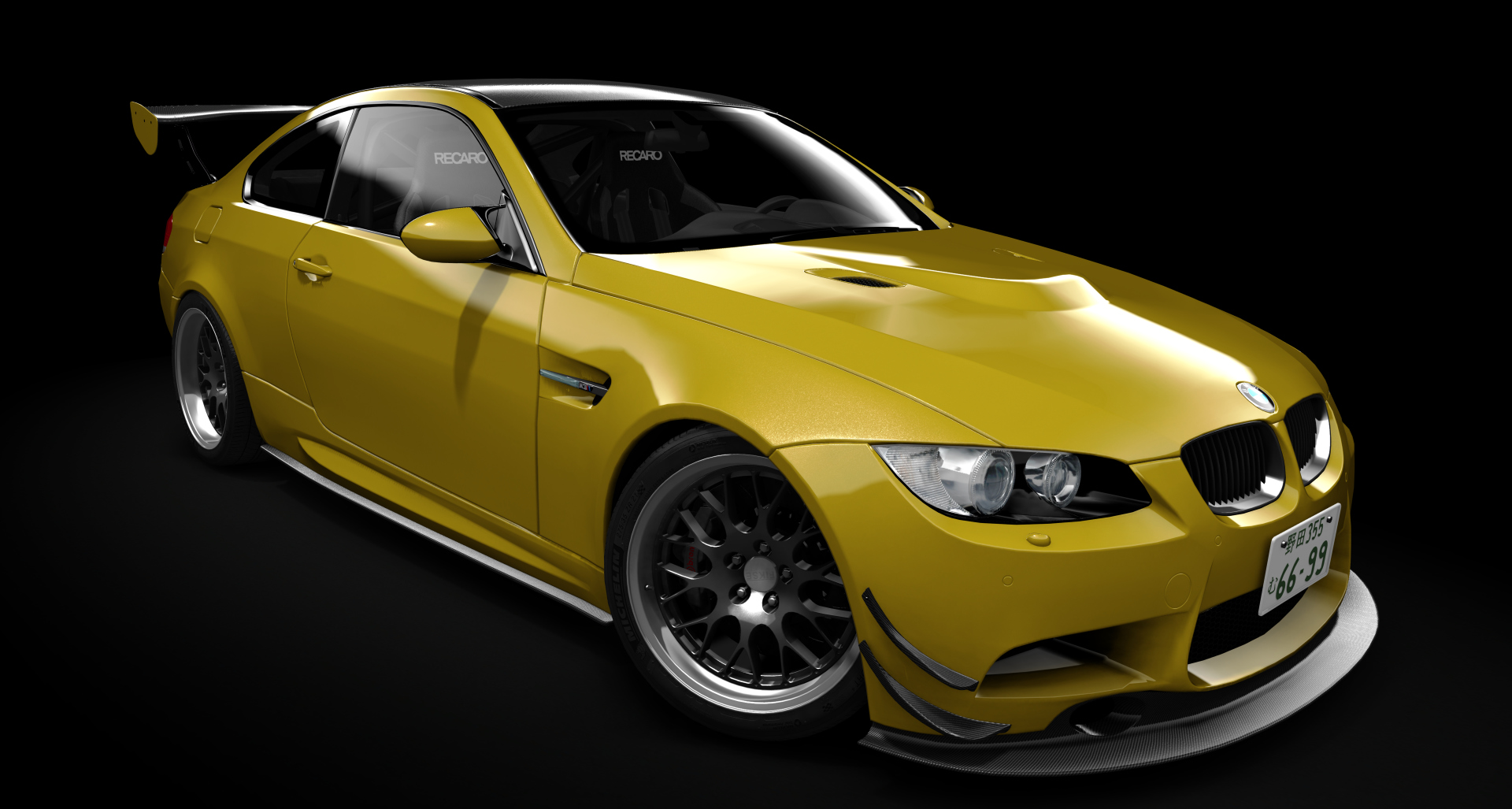 BMW M3 [E92] Emfini.Sp, skin 03_Phoenix_Yellow