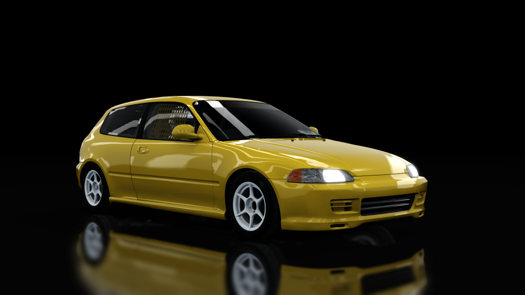 Honda Civic SiR-II [EG6] kanjo, skin yellow