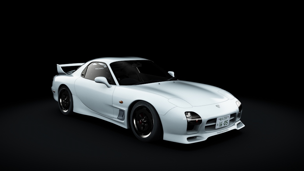 Mazda RX-7 [FD3S] A-Spec TW tweaked, skin 01_chaste_white