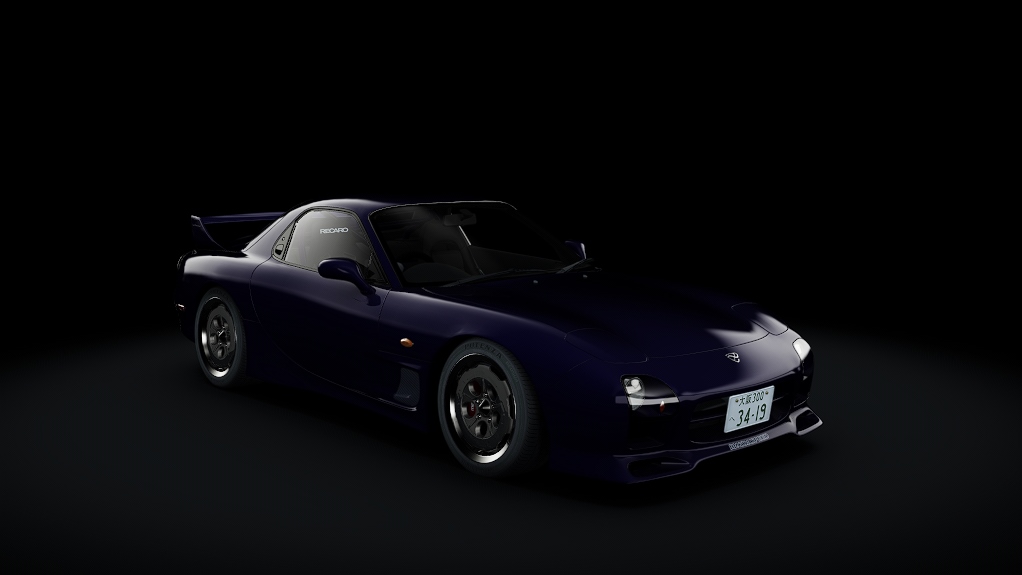 Mazda RX-7 [FD3S] A-Spec TW tweaked, skin 04_tw_dark_purple