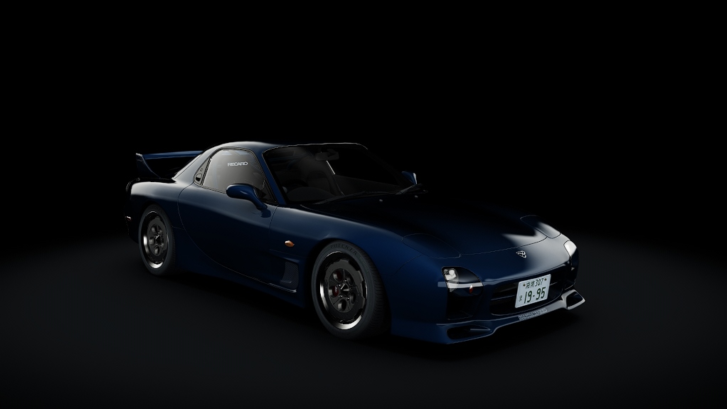 Mazda RX-7 [FD3S] A-Spec TW tweaked, skin 05_montego_blue_metallic