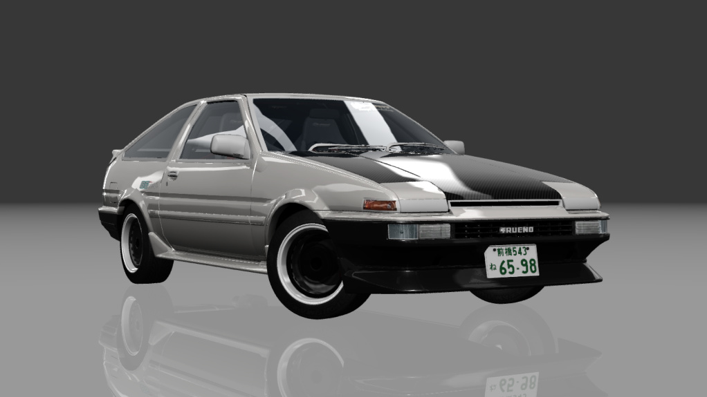 Touge Workshhop Toyota Sprinter Trueno GT-Apex Kouki Hatchback Night, skin Easy_High_Tech_Hot_Ver_Style