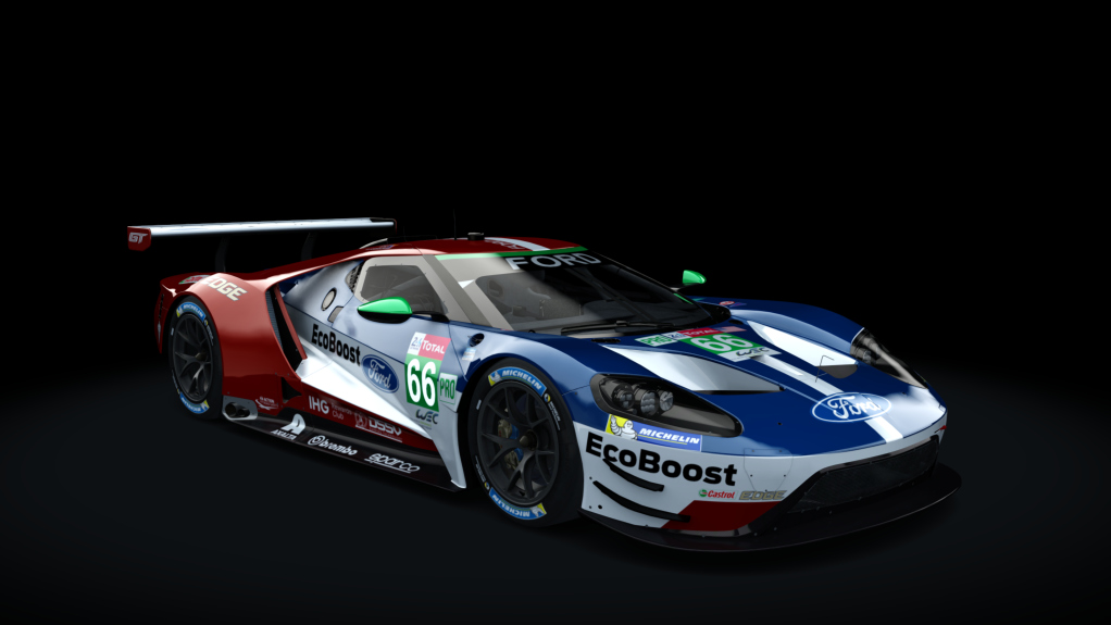 Detroit EGT LM, skin LeMans_2018_Ford_66