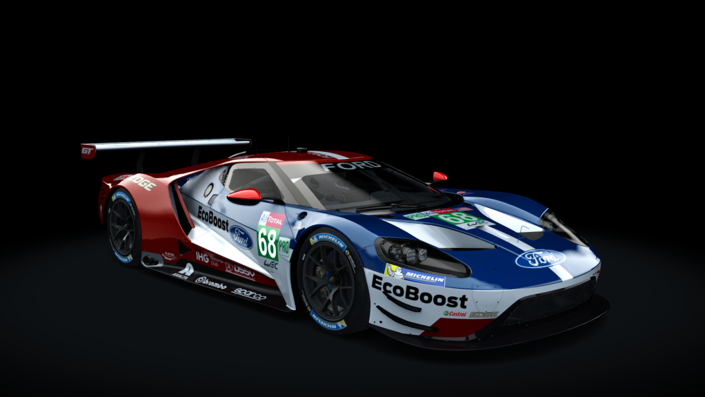 Detroit EGT LM, skin LeMans_2018_Ford_68