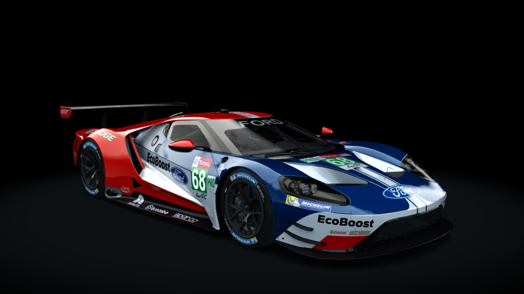 Detroit EGT LM, skin LeMans_2019_Ford_68