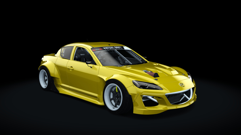 VDC Mazda RX-8 Public 3.0, skin 02_competition_yellow