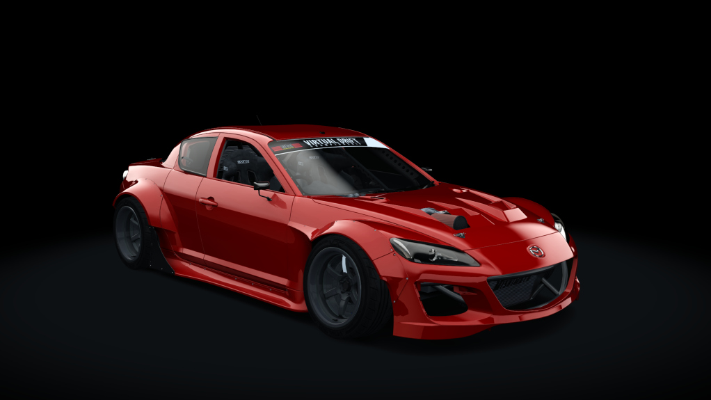 VDC Mazda RX-8 Public 3.0, skin 04_blaze_red
