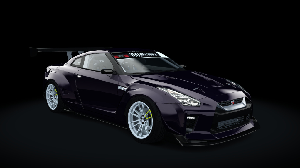 VDC Nissan GT-R DAMD Public 3.0, skin 07_midnight_purple_ii