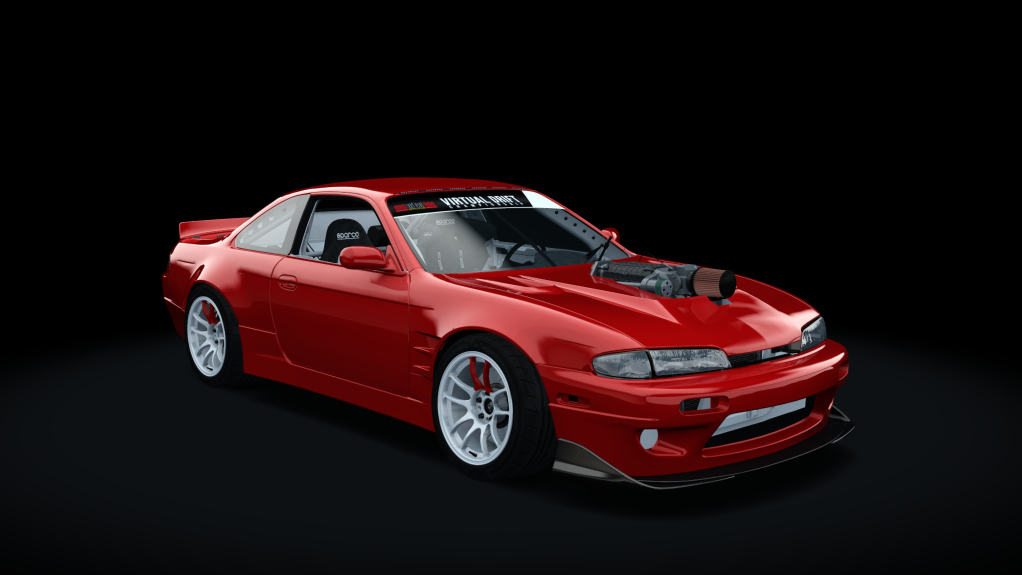 VDC Nissan Silvia S14 Zenki 3.0, skin 01_active_red