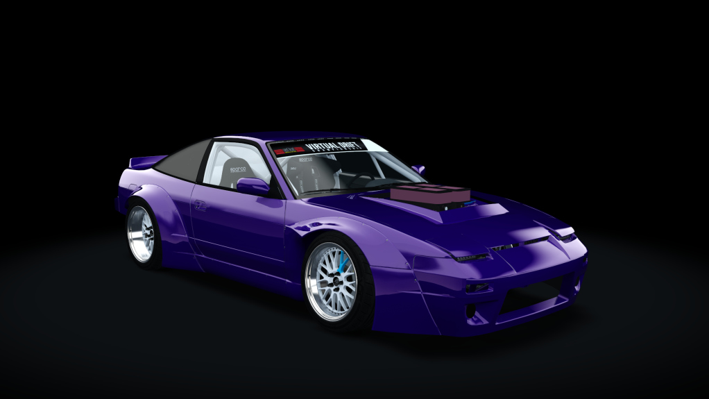 VDC Nissan Silvia RPS13 Public 3.0, skin 07_midnight_purple_ii