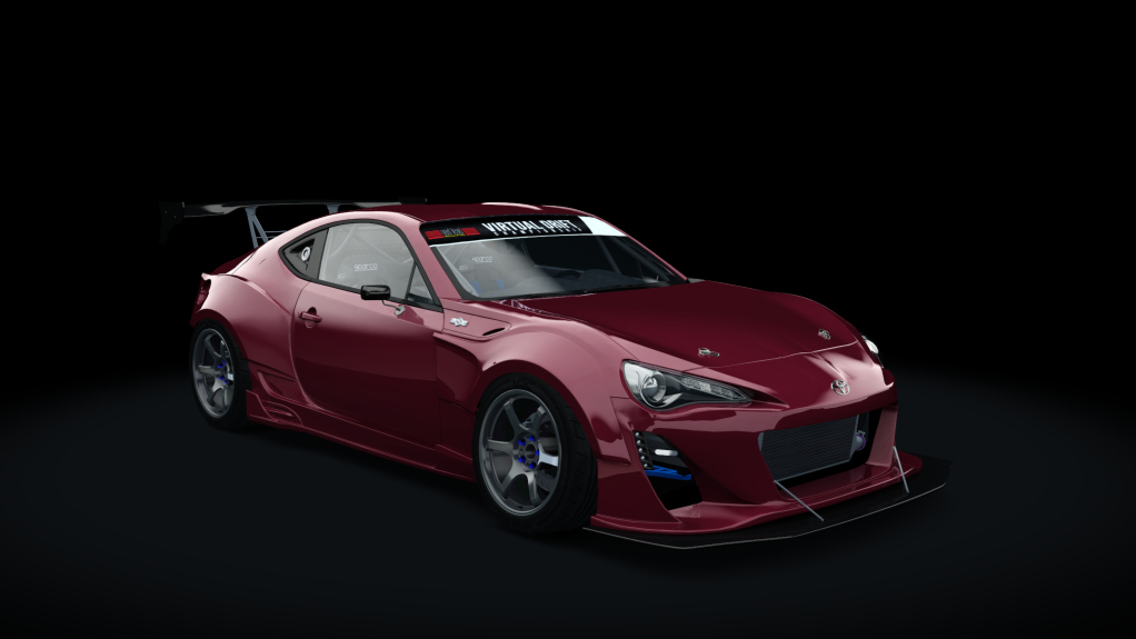VDC Toyota GT86 Public 3.0, skin ignition_red