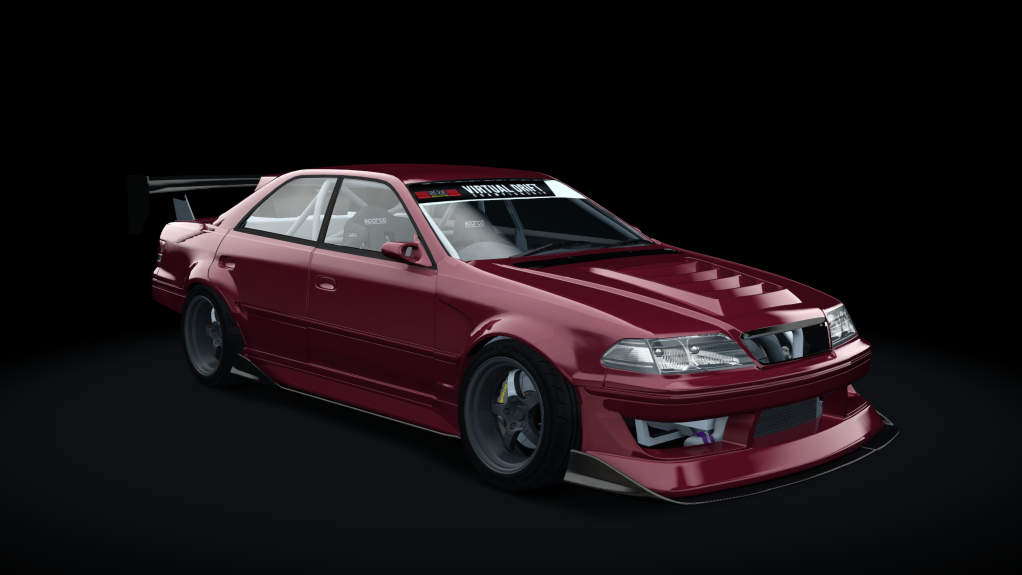 VDC Toyota Mark II JZX100 Public 3.0, skin ignition_red