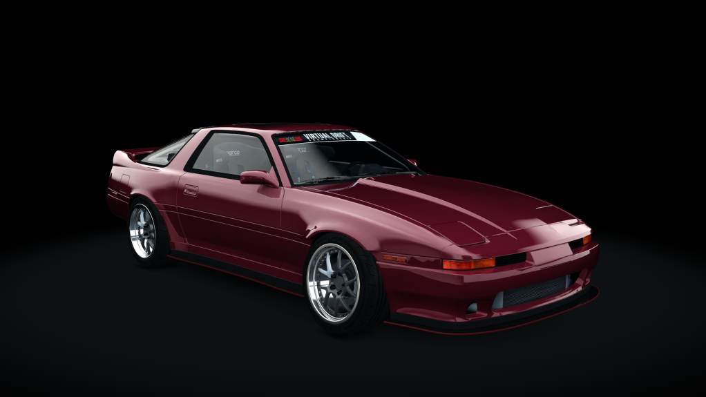 VDC Toyota Supra A70 Public 3.0, skin ignition_red