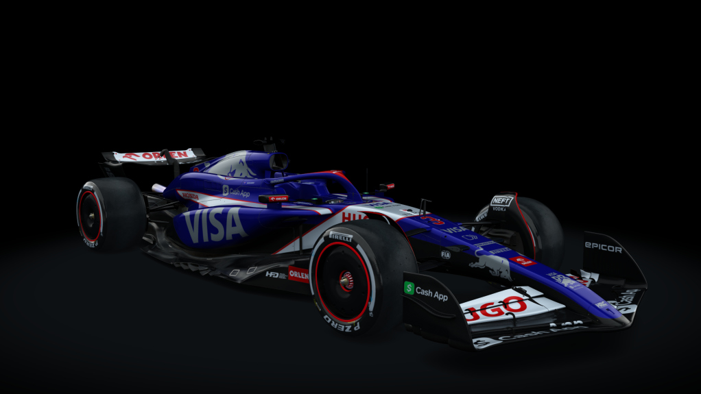 VRC Formula Alpha 2024 (CSP), skin VCARB01_3_Ricciardo