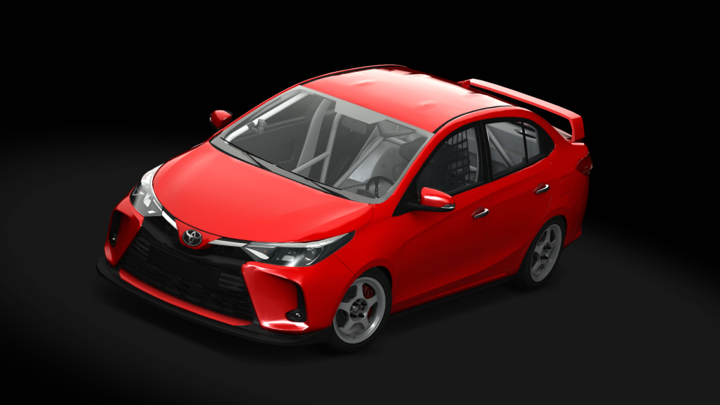 Toyota Vios - SRPH VVT-i Cup 2022, skin 00_passion_red
