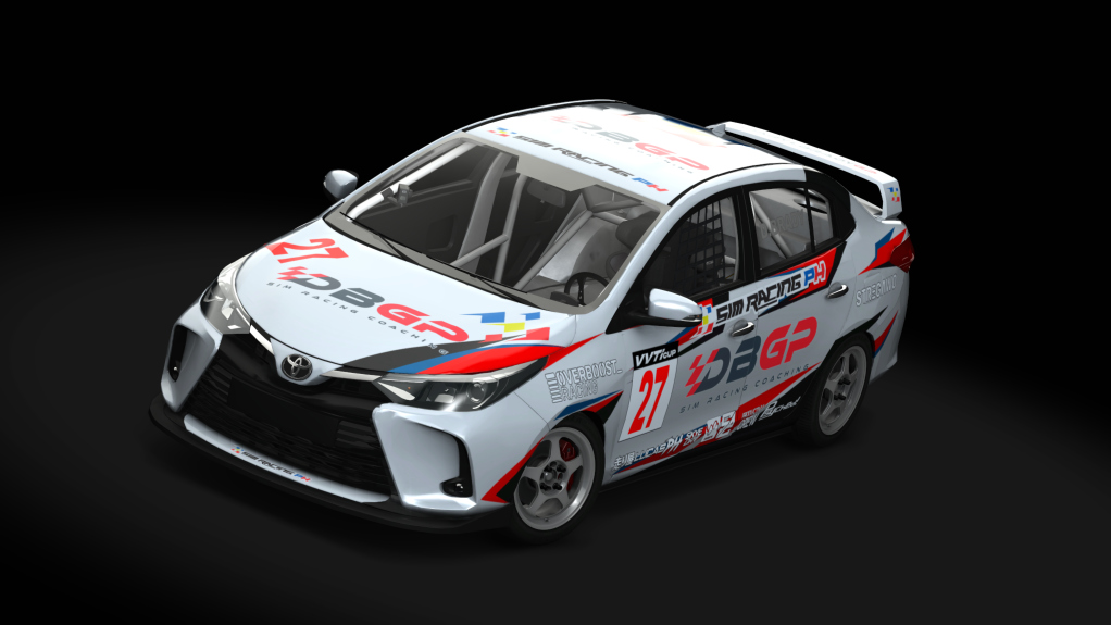 Toyota Vios - SRPH VVT-i Cup 2022, skin dbgp