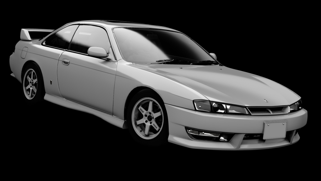 Nissan Silvia s14 K's AERO 1998 tweaked, skin 3_KG5_White