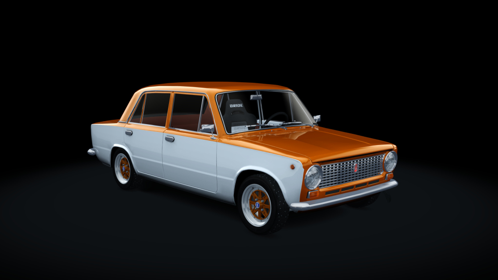 Lada 2101 Winter Drift, skin orange