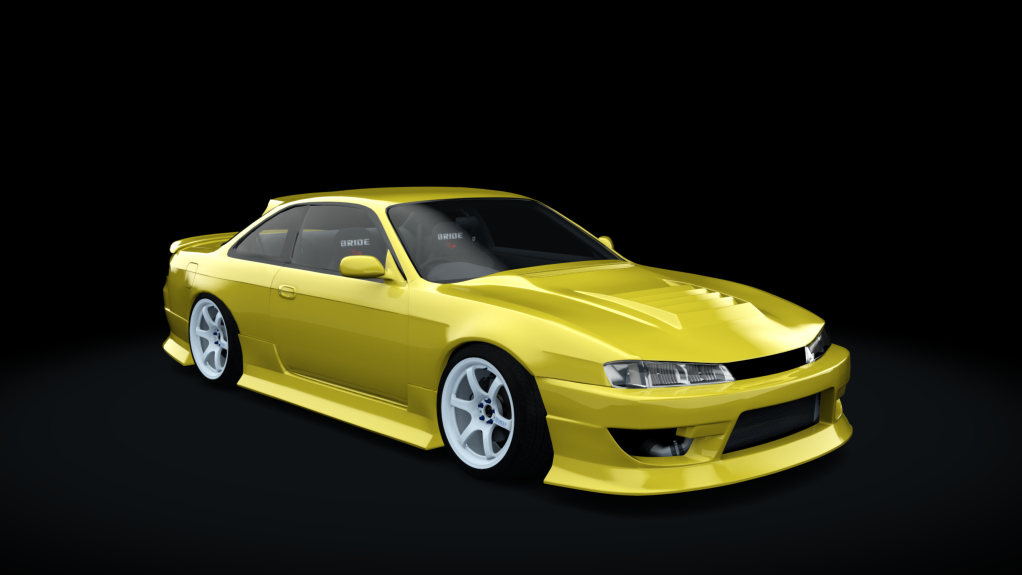 Nissan Silvia S14 WDT Street, skin Yellow