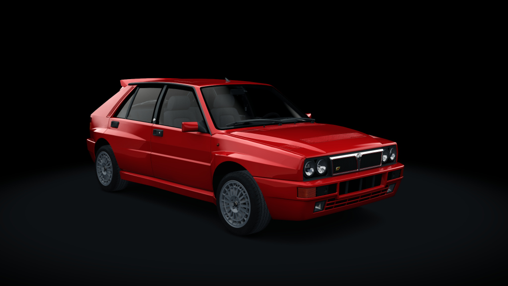 Lancia Delta HF Integrale Evoluzione, skin Rosso Monza