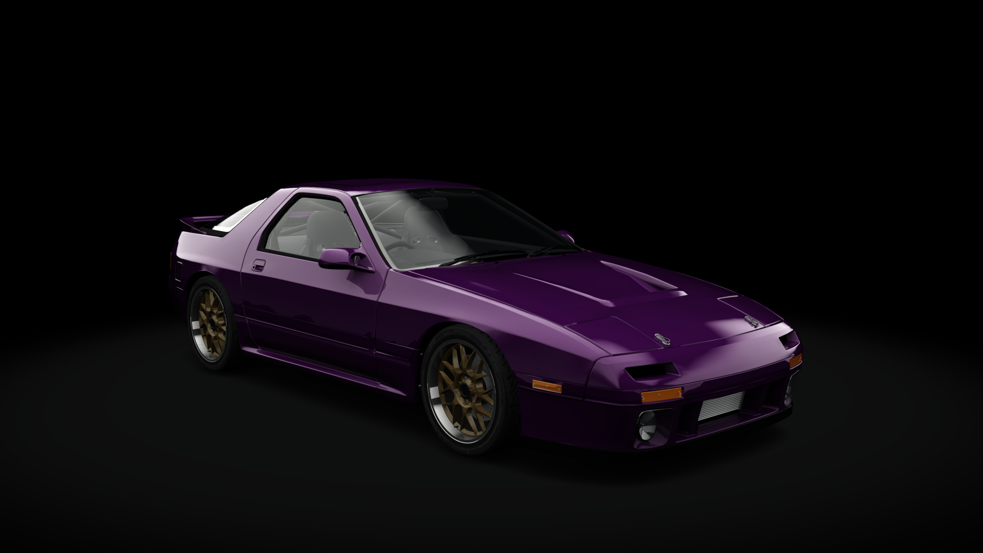 Mazda RX-7 FC3S Kijima ver., skin 6_dark_purple_early_ver