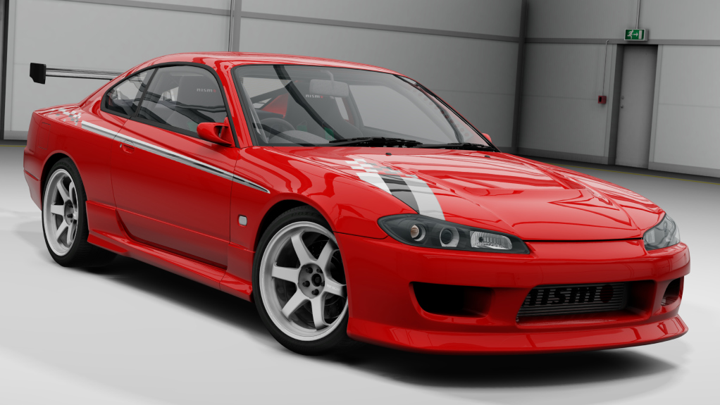 Nissan Silvia S15 [SPEED FACTORY RGO], skin Nismo_Active_Red