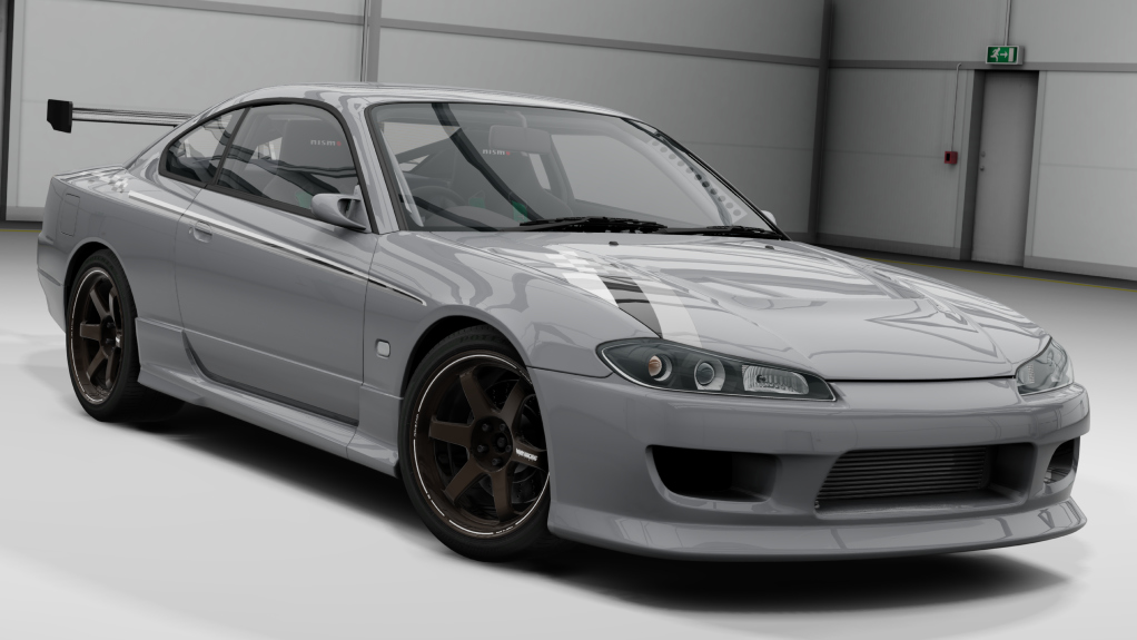 Nissan Silvia S15 [SPEED FACTORY RGO], skin Nismo_silver_rize