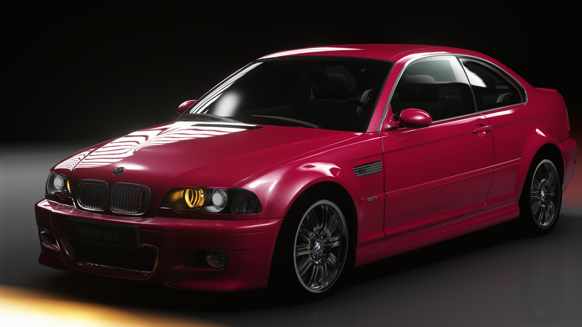 BMW M3 (E46), skin crimson_red